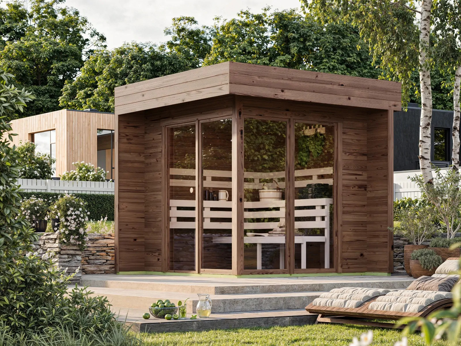 sauna da esterno franco s termo