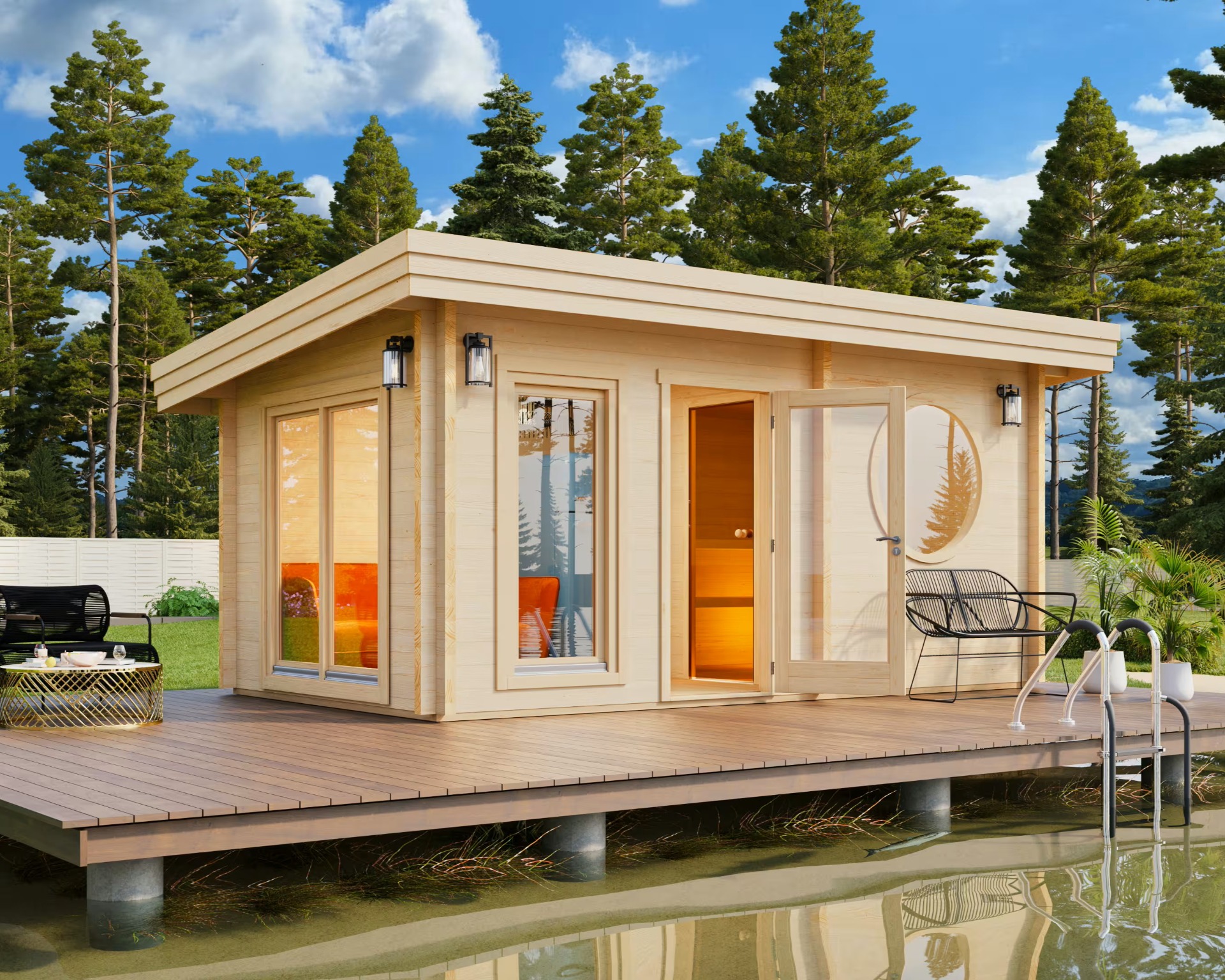 sauna da esterno nordico premium sigurd